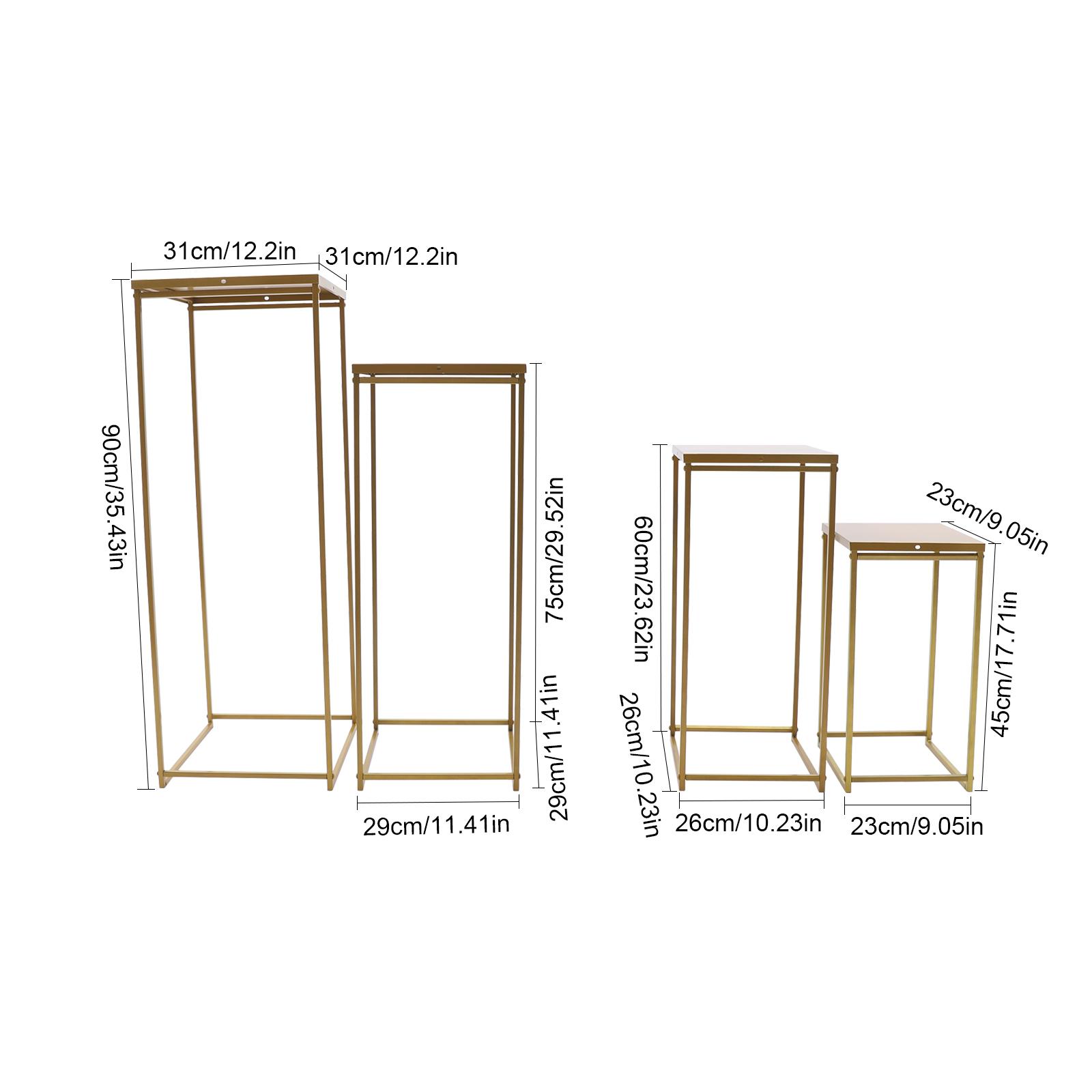 Металлическая напольная подставка для цветов, геометрическая ваза для центра стола, напольная подставка-ваза для цветов для вечеринок по случаю дня рождения, помолвок