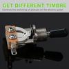 3 Way Guitar Toggle Switch with Tip Knob Caps for Electric Guitars, DPDT Pickup Selector Replacement