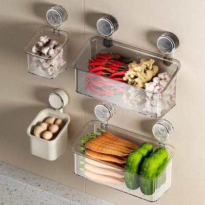 Étagère de Rangement pour Douche avec Trous de Drainage Design Transparent Fente Amovible Facile