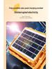 LED Solar Rechargeable Light: Outdoor Camping, Market Stall & Emergency Use, Long Battery Life