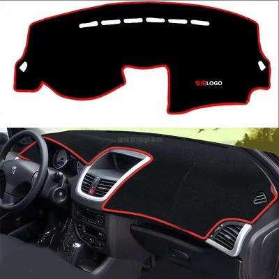 Für Peugeot 207 Matte Armaturenbrettauflage Sonnenschutz Dashmat Schützt Teppich Zubehör 2009 2010 2011 2012 2013