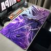 Mauspad Professionelles ESports Spiel-Mauspad NNaruto Sasuke Mauspad Anime Erweitertes Tastatur-Matte Notizbuch-Mauspad Comic Teppich