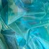 Metallic Color Organza Fabric 50x140cm Breathable Gradient Color Tulle Cloth For Wedding Dress Evening Gown Sewing Craft