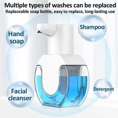 420ML Countertop Or Wall-Mounted 4-Levels Adjustable Foam/Gels Electric Automatic Smart Sensor Soap Dispenser For Hotel School