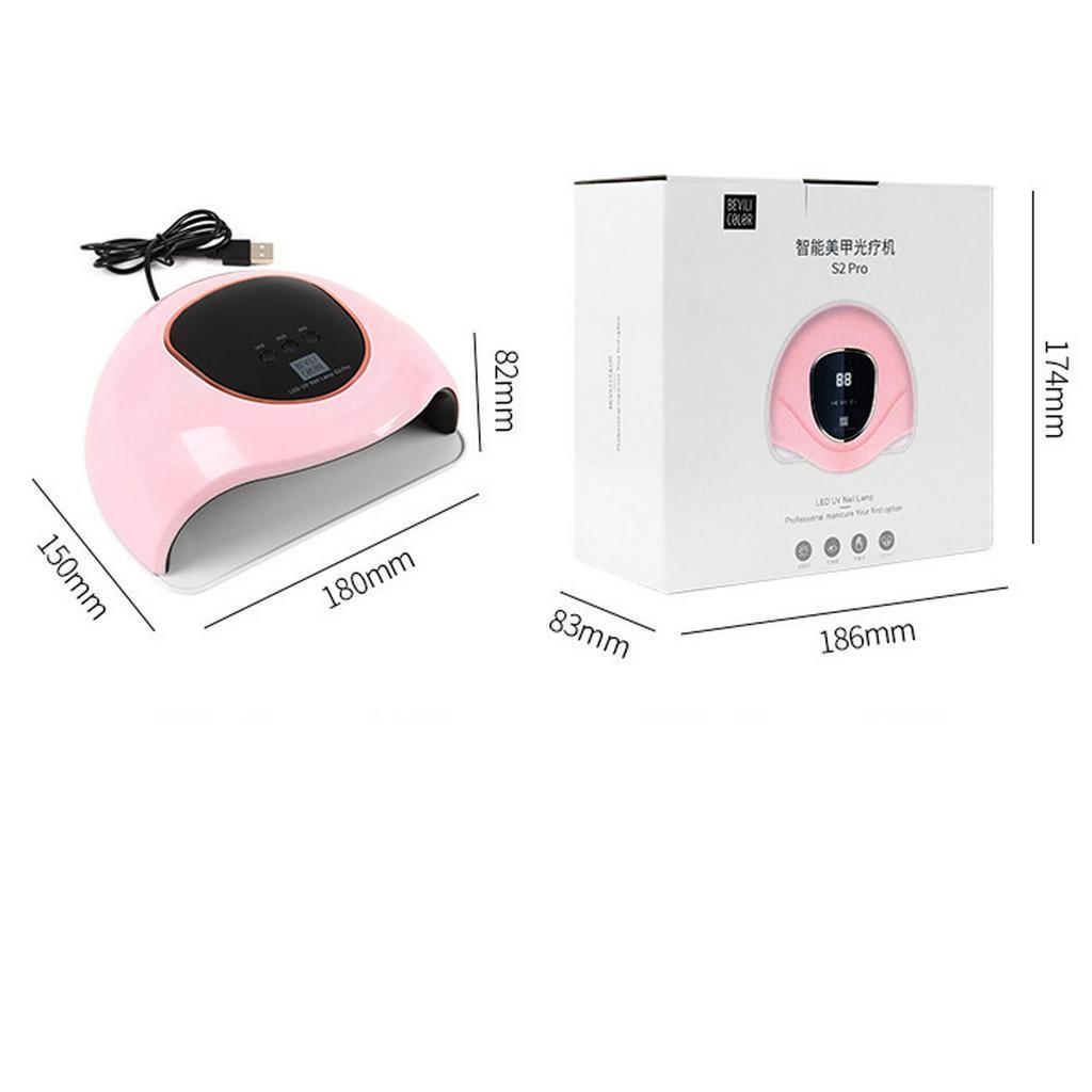 36W/72W 30s/60s/90s Auto Sensor UV LED Nail Lights For LED UV Gel Polish Curing Ice Lamp Professional Nail Dryer