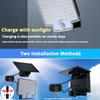 Solar Light Outdoor 106LED Spotlights IP65 Waterproof Motion Sensor Human Induction Solar Flood Security Lights 3 Lighting Modes