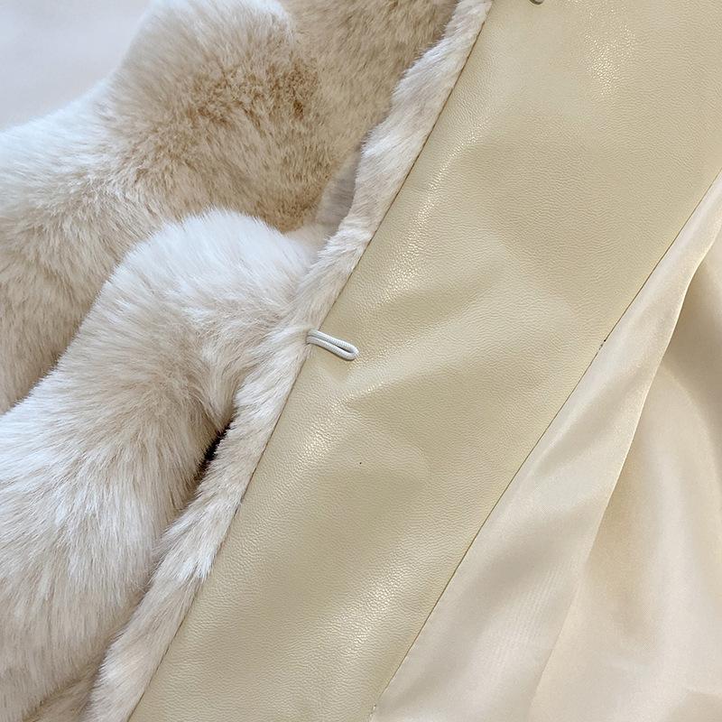 Winter Fashion Faux Fur Coat Women  Fashion Fleece Warm Feather Coats Cardigan Short Outercoat Lady Party Elegant Outfits New