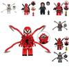 Tv6203 Children's Building Blocks Toy Venom Serum Deadpool Mini Figure Bag Packaging