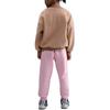 Nike Sweatshirt Round Neck Breathable Letter Fleece Long Sleeve Kids Kids tops IQ2897-200