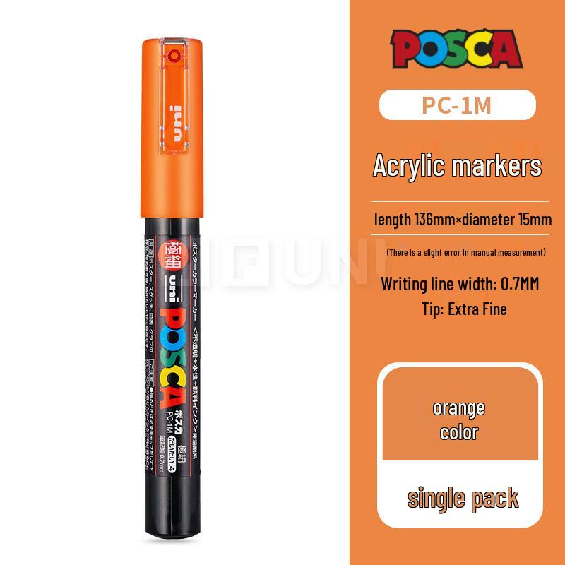 

UNI Mitsubishi POSCA PC-1M Acrylic Marker Pen for Posters - Contact Customer Service for Bulk Orders