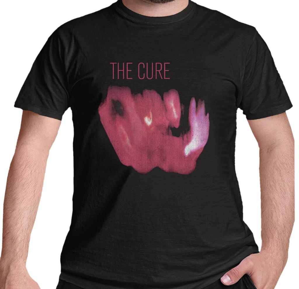 The Cure T Shirt Pornography Official Black Classic Goth Rock Band Retro New