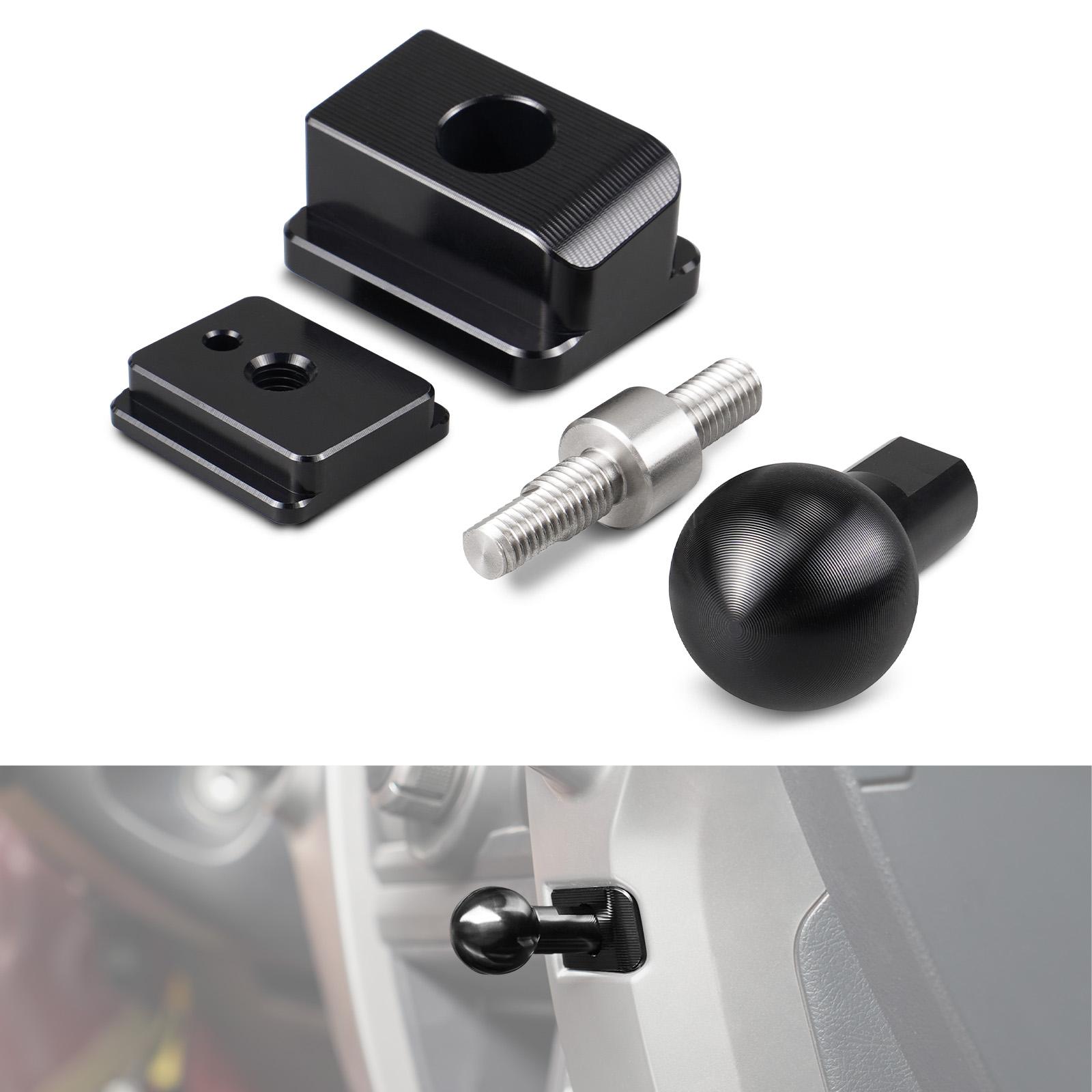 BEVINSEE Lower Dashboard Ball Mount for Toyota 4Runner 2014-2024, Replace for 8395035090