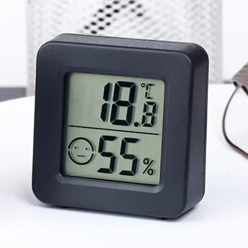 1pcs Mini Thermometer Humidity Meter Sensor Home Electronic Monitor Indoor Portable Desktop Digital Gauge Room Temperature