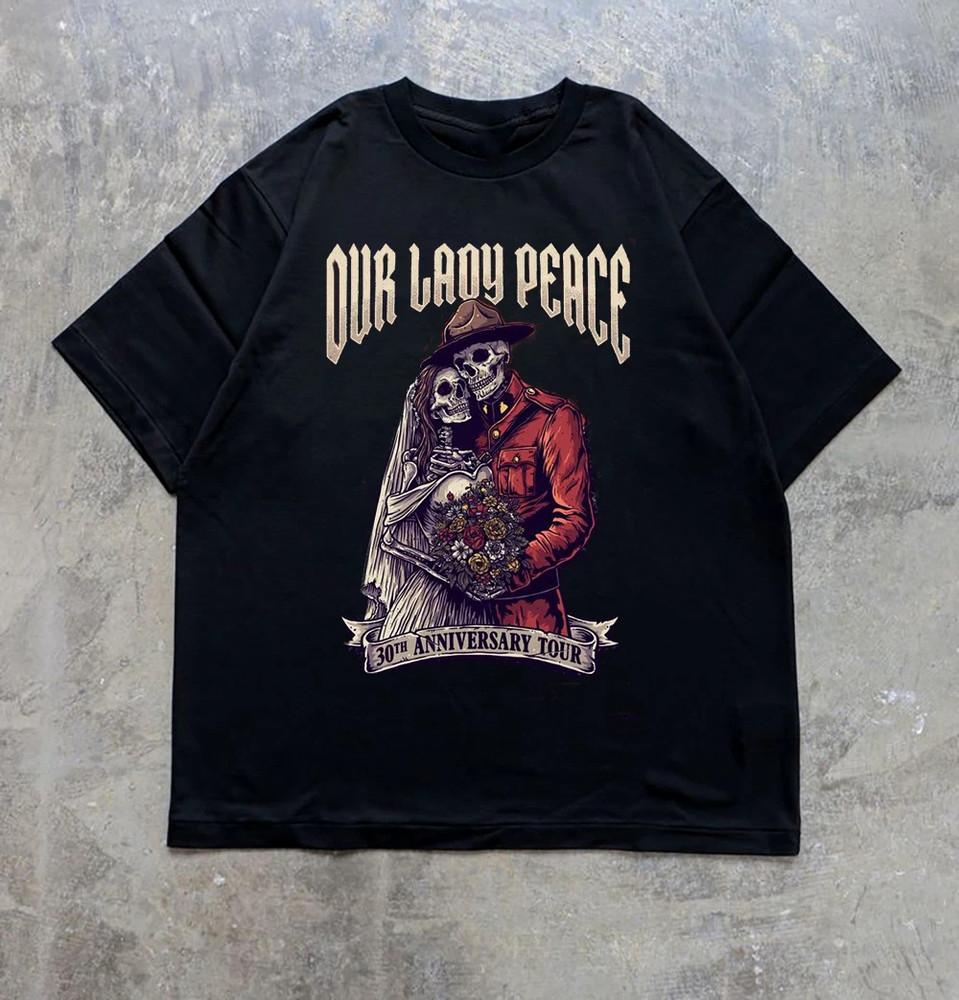 Our Lady Peace Tour Anniversary TShirt Size S to 5XL QT1603 Unisex T-Shirt XXXL