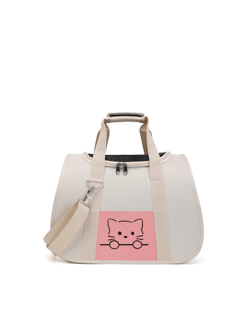 Portable Cat & Dog Carrier Backpack - Anti-Stress, Large Capacity, Handheld, Double Shoulder & Crossbody