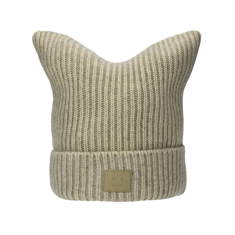 

Acne Studios Beanie Wool Hat C40426 GREIGE MELANGE C40426 GREIGE MELANGE
