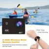 4K Action Camera 1080P/30FPS WiFi 2.0" 170D Underwater Waterproof Helmet Video Recording Camera Sports Cameras Outdoor Mini Cam
