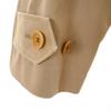 POLO SPORTS made in Japan Stainless collar coat 9 beige Ralph Lauren Women Used