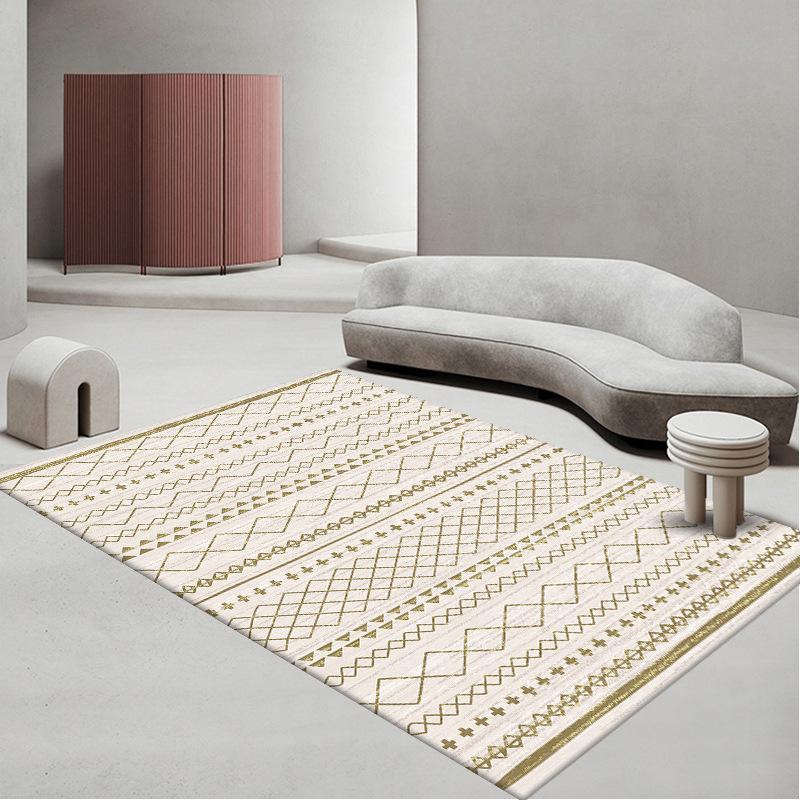 Living Room Carpet Bedroom Bedside Mat New Chinese Style Sofa Coffee Table Easy To Maintain Home Use
