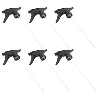 6Pcs Garden Watering Can Spray Head Plastic Sprinkler Nozzle for Balcony Plants Even Mist Distribution Replacement Accessory