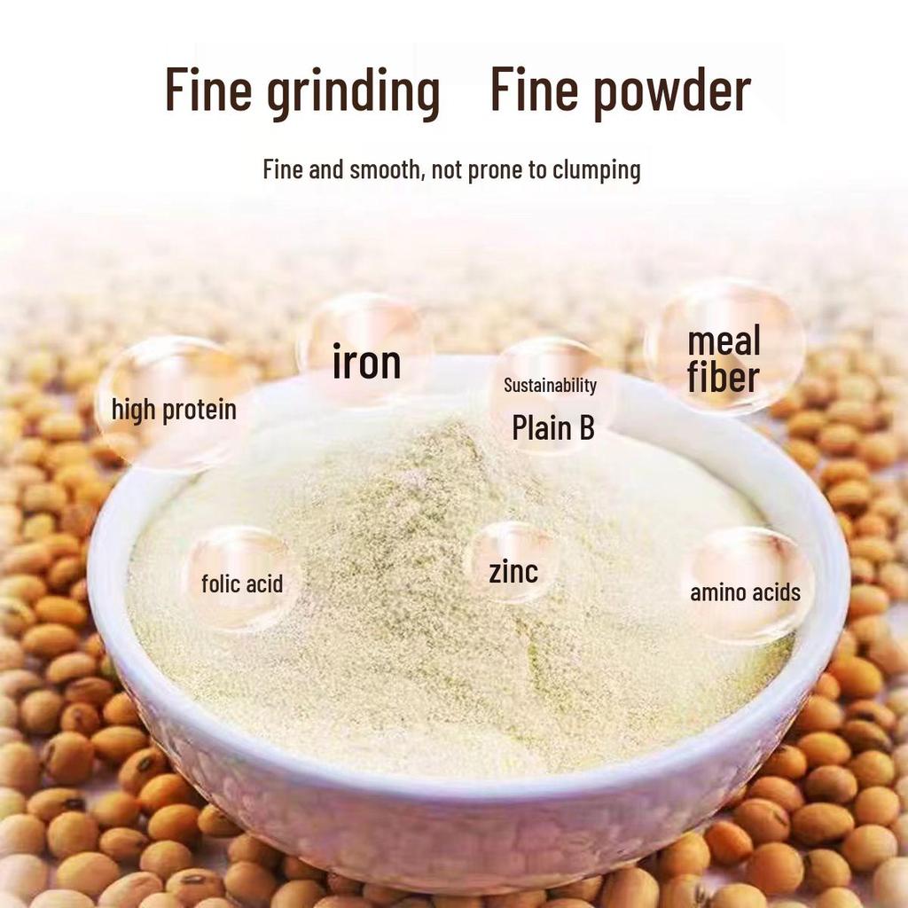 Astragalus Codonopsis Soy Milk Powder with Grains, Yam, Red Date, and Ejiao - Zero Fat and Sugar Meal Replacement.