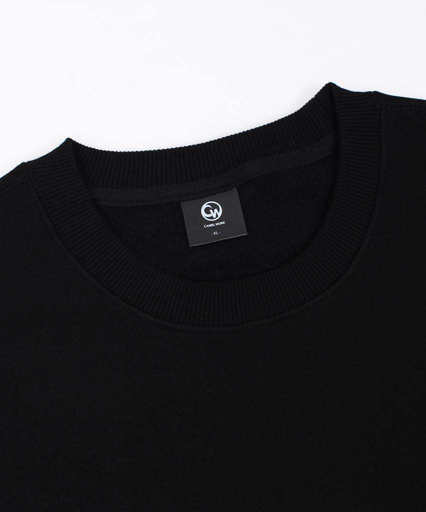 CAMEL WORK Butterfly Sweatshirt (Black)