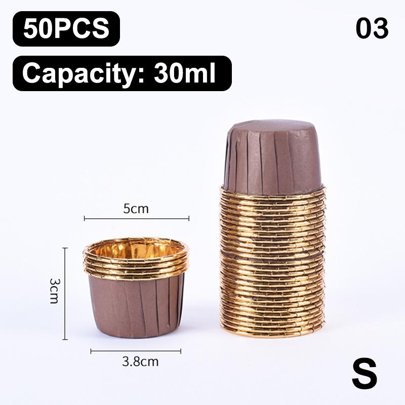 50Pcs Muffin Cupcake Paper Cup Oilproof Cupcake Liner Baking Cup Tray Case Caissettes Cupcake Wrapper Paper Wedding Party