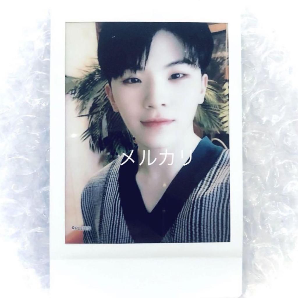 [USED] SEVENTEEN Woozi Okinawa Trip Limited Edition Instant Film Cheki Trading Card