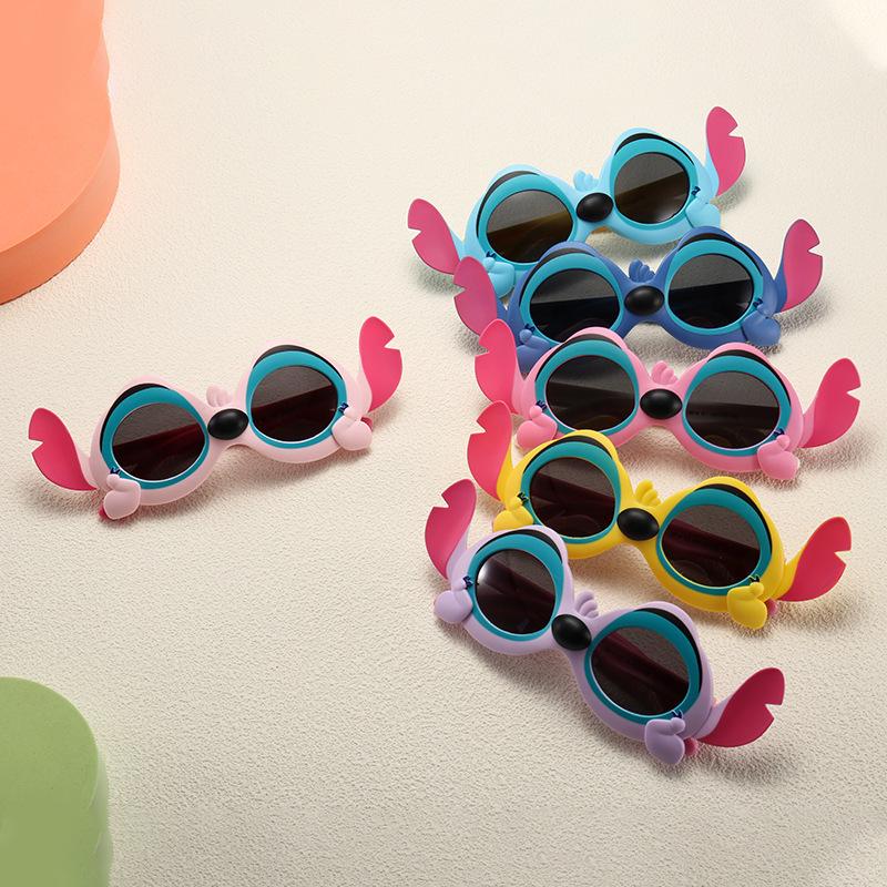 Stitch Cartoon Children's Sunglasses - Baby Sunscreen & Girls' Princess Glasses