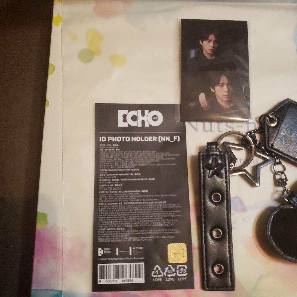 [USED] BTS Jin Echo ID Photo Holder Official
