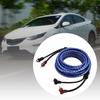 5M 2 Rca To 2 Rca Plug Car Stereo Audio Cable Amplifier Braided Tool