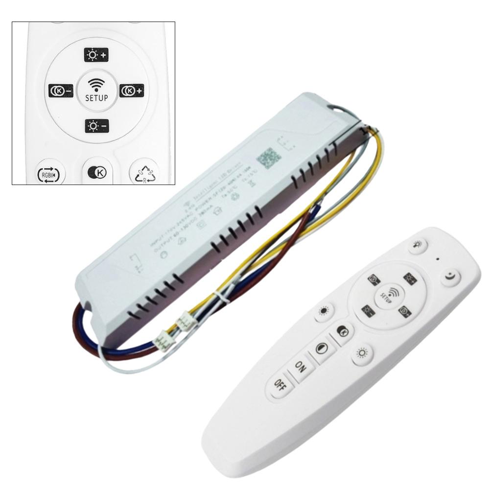 2,4G Fernsteuerbarer LED-Treiber für Leistungsdimm-Transformator 24-40W x4 Geeignet für Mehrere LED-Streifenlichter