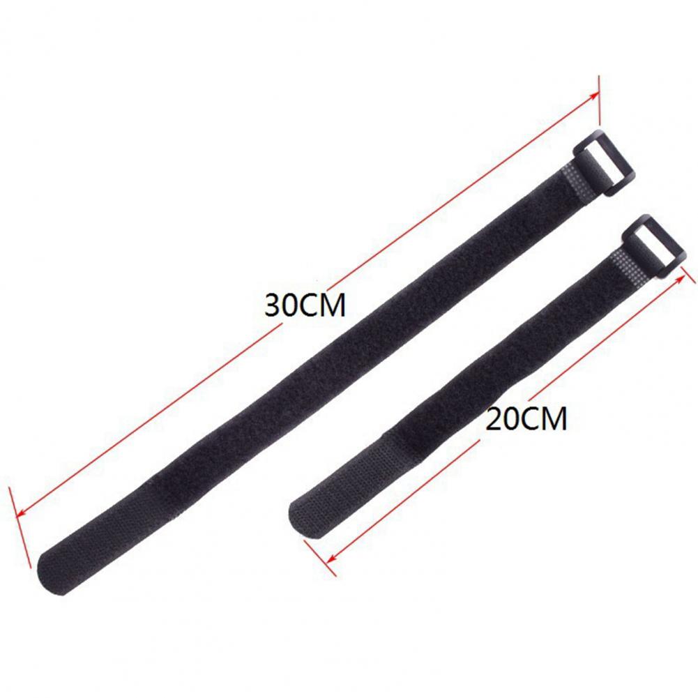 2Pcs Fishing Rod Tie Holders Straps Adhesive Bike Tie Straps  Nylon Hook and Loop Strap Bicycle Handlebar Seatpost Tie Straps