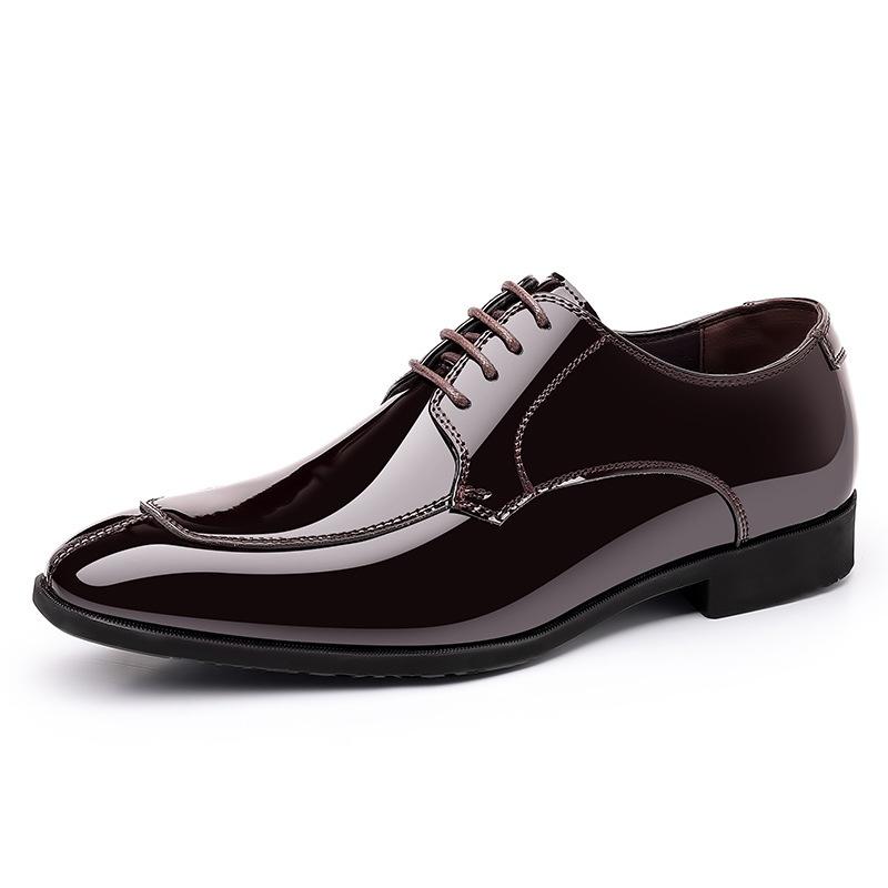 38-49 Klassische Herrenkleiderschuhe spitze Zehenpartie weiche Sohle Business formell lässig Herrenschuhe männlich Büro Hochzeitsparty Oxfords Schuhe