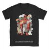 Fashion Novelty Deadpool and Cats T-Shirt for Men Crew Neck Cotton T Shirt Short Sleeve Tee Shirt New Arrival Clothing