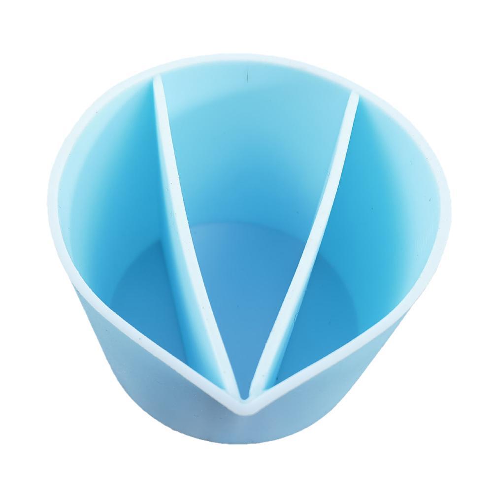 Buy 2/3/5 Silicone Epoxy Resin Mixing Cups Dividers Pouring Cup Pour