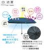 Cogit Sunblock Lab Parasol 2025 Radiation Cooling Fabric for Extreme Heat UV First Class Light Near Infrared Water Folding Cool Umbrella 3 Tier Navy