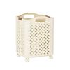 Multiple Sized Laundry Basket With Brakes On Sturdy PP Materials Portable for Space Saving and Easy Transport