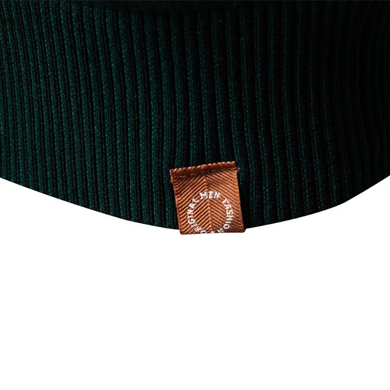 Polo Ralph Lauren 2025 Autumn/Winter Embroidery New Large Collar Men's Striped Sweater Polo Collar Knitted Sweater Men