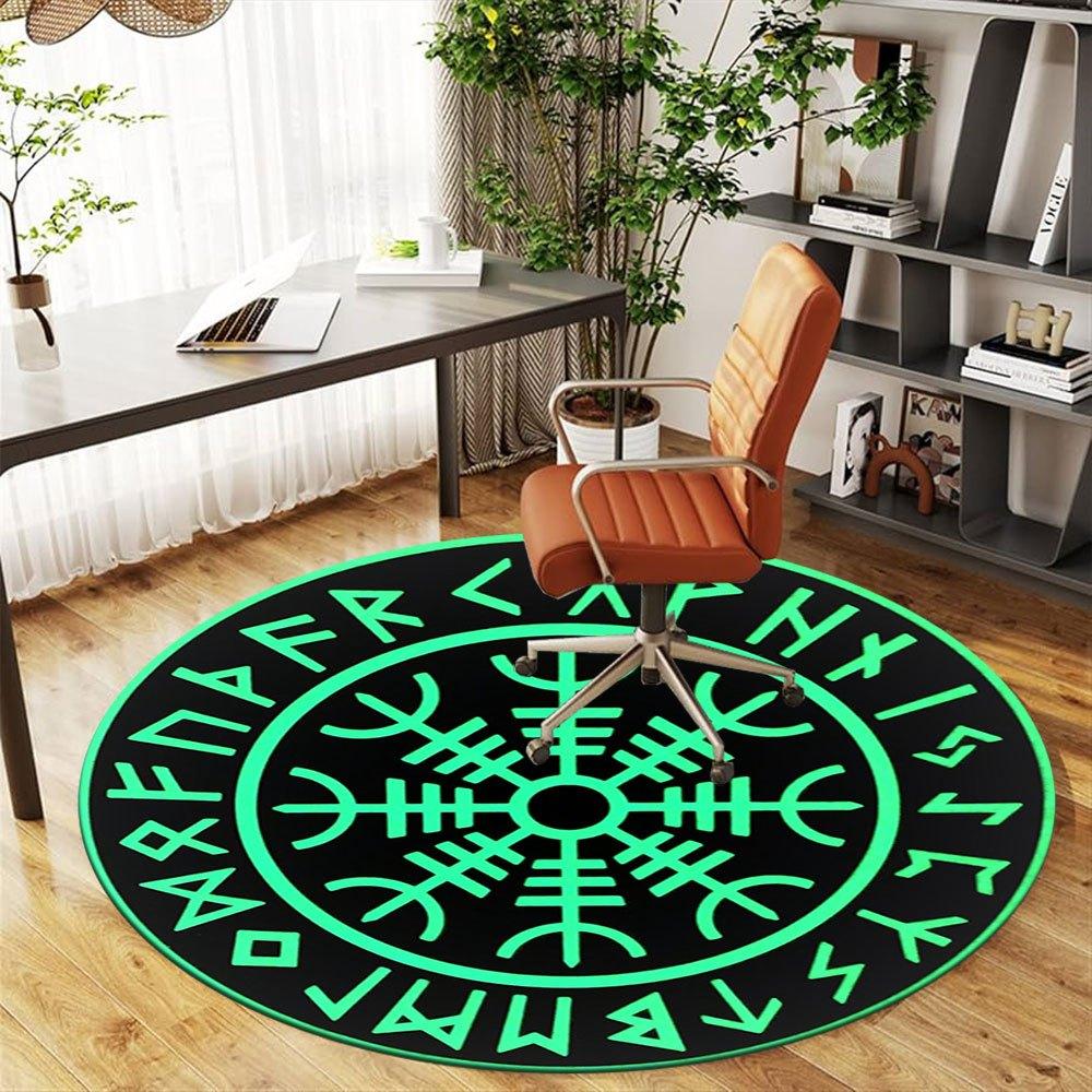 Viking Vegvisir Compass Norse Runes Sticker Decal - Waterproof & UV Resistant - Perfect for Cars, Laptops, Skateboards, Lockers, Walls, Windows, Doors