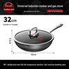 Kangbahe Honeycomb Non-stick Stainless Steel Wok