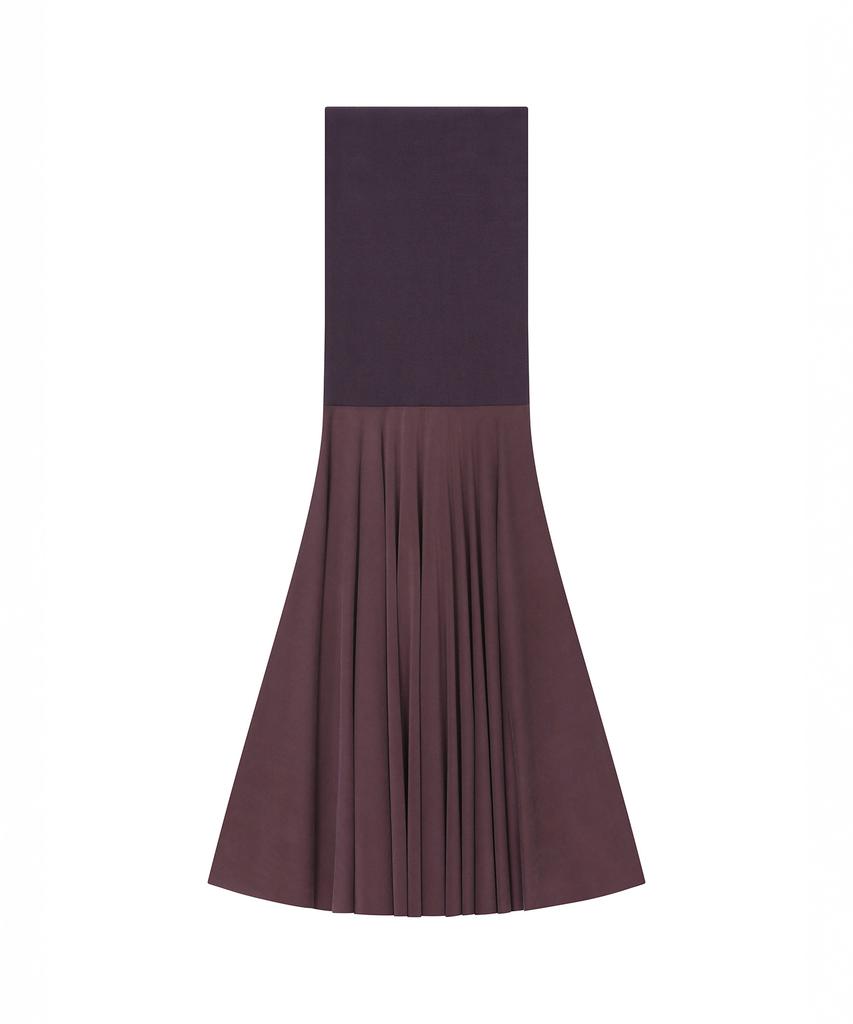 Tinsi Flow Fold Dress (Purple)