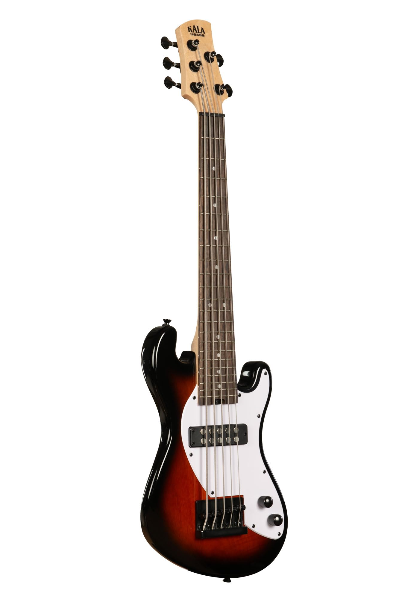 

KALA U Base Ukulele Base Solid Body Series Okume Body 5 String Round Wound String Specification UBASS-SB5-TB-FS Sunburst [Gig Bag Included]