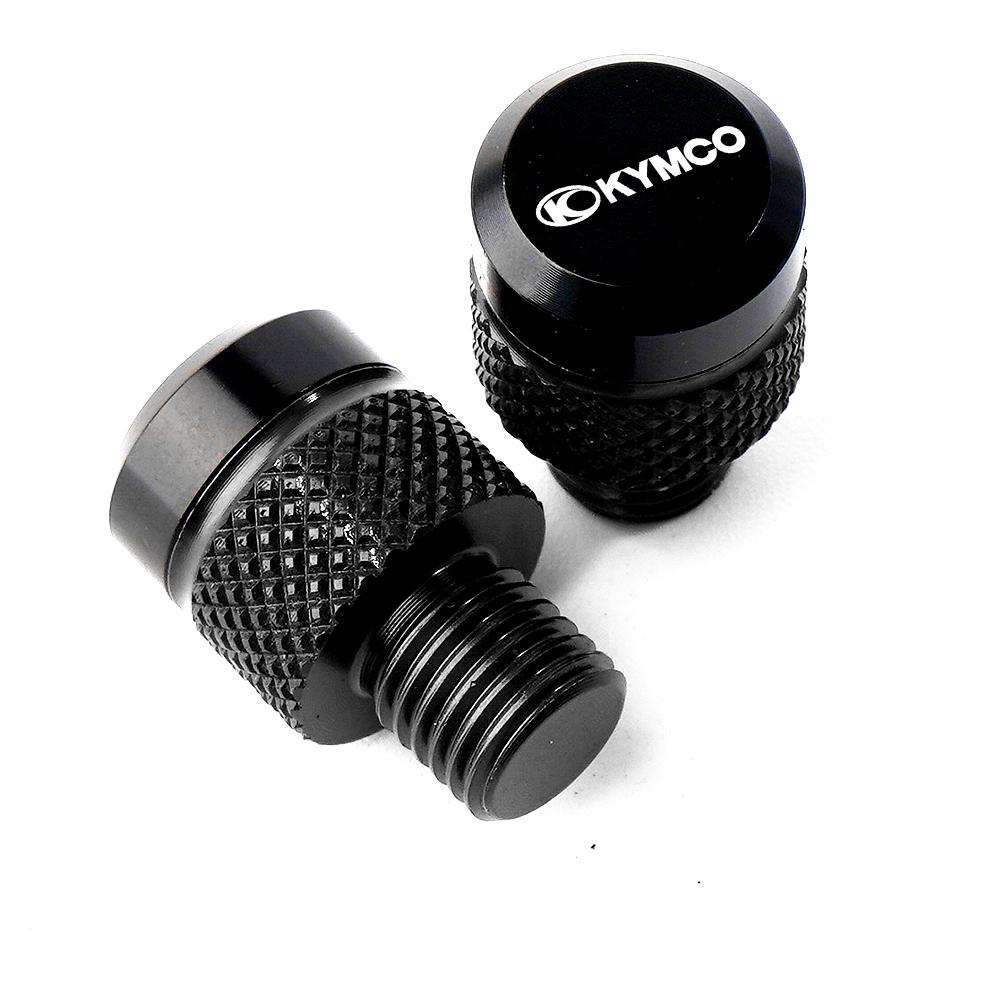 For KYMCO DOWNTOWN 300 350 125 Xciting 250 300 500 Motorcycle Key Chain Clockwise M10*1.25 Mirror Hole Screw Mirror Hole Plug