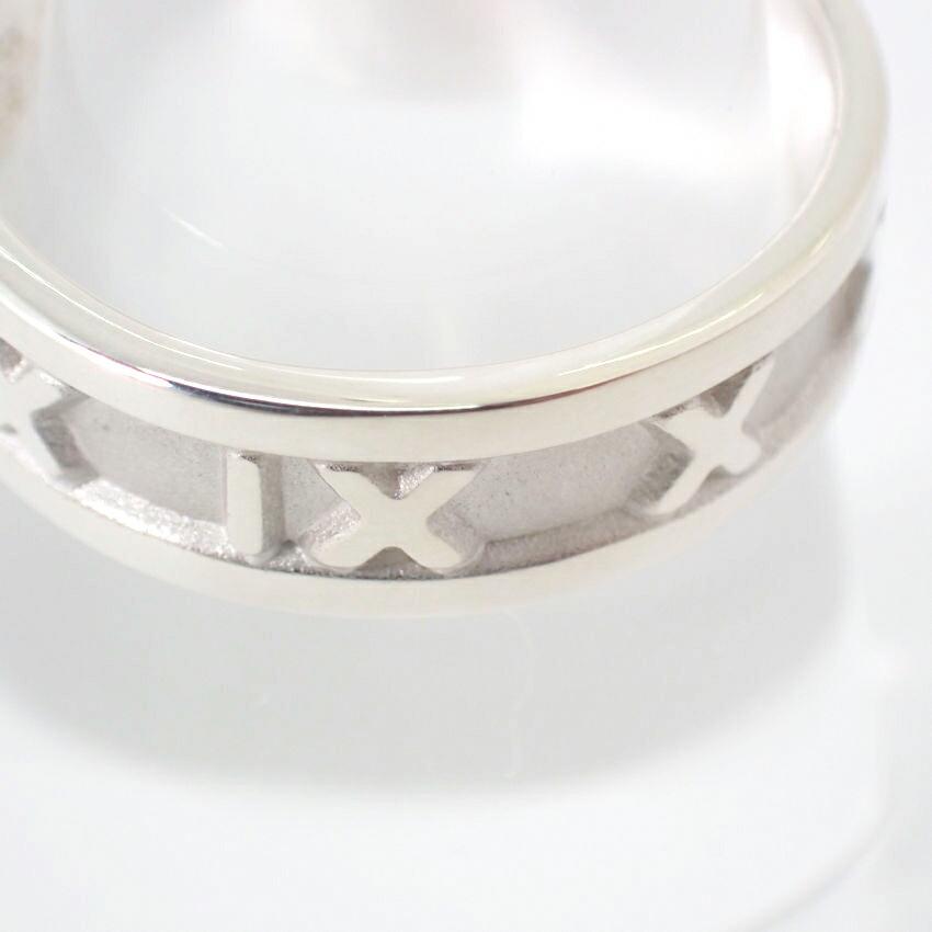 [Used] TIFFANY 925 Atlas Ring / Size 18 / j63-9