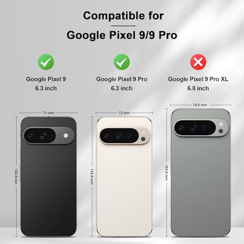 Applicable To Google Pixel9pro Mobile Phone Case Solid Color Plug-in Card Magnetic Protective Case Black