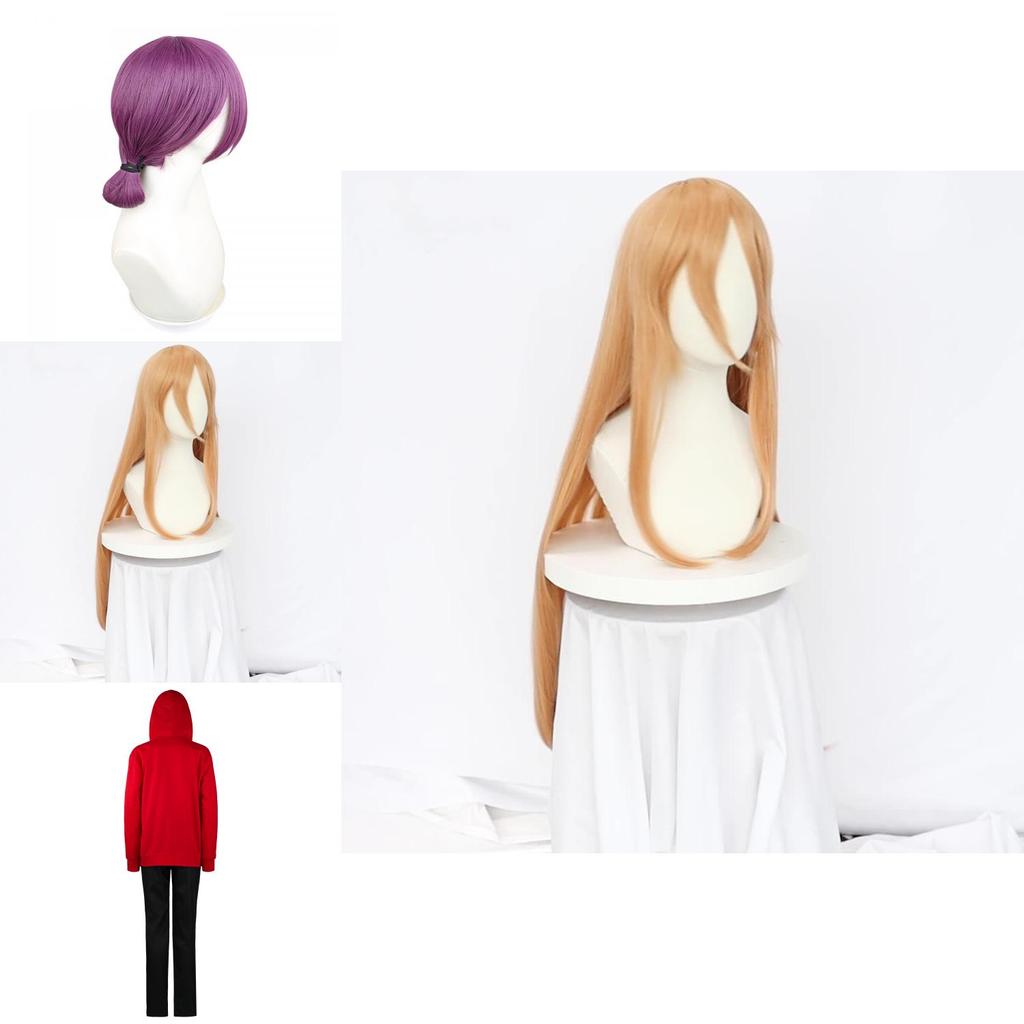 Exquisites Makima Power Kostüm Mit Reze Perücke Für Damen-Cosplay