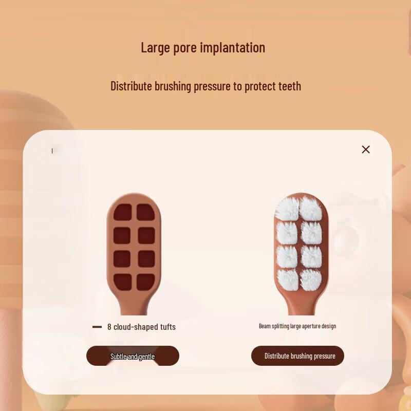 Beijiaj Kids Soft Bristle Toothbrush (2-Pack)