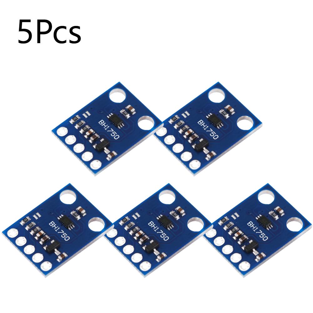 

1/-5Pcs GY-302 BH1750 Light Intensity Illumination Module BH1750FVI Digital Light Intensity Module I2C Interface for Arduino