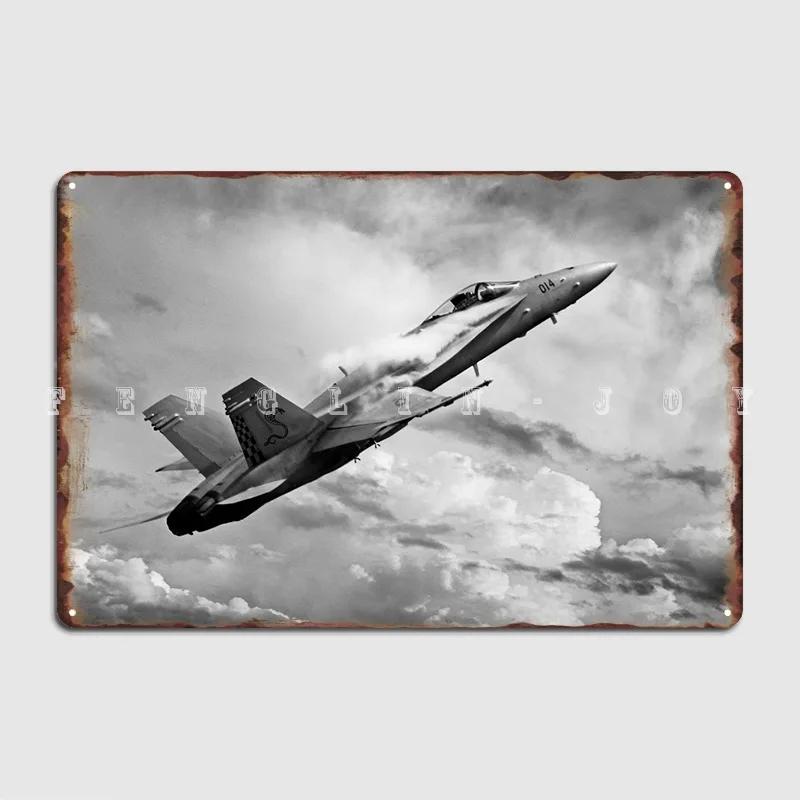 

F18 Super Hornet Metal Plaque Poster Club Home Kitchen Printing Garage Decoration Tin Sign Posters 20x30cm（7.8x11.8inch）